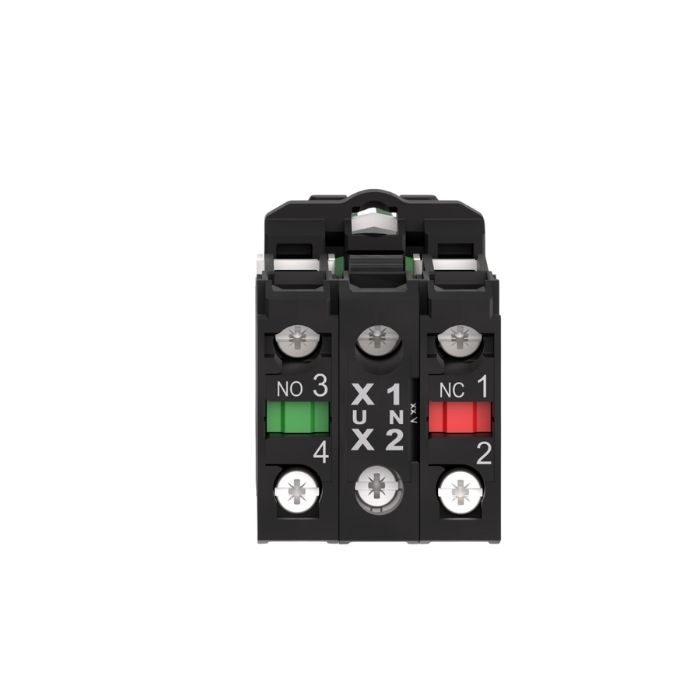 Comutador Xb5Ak133G3 22Mm C/Led 110V 2Na Vd Schneider