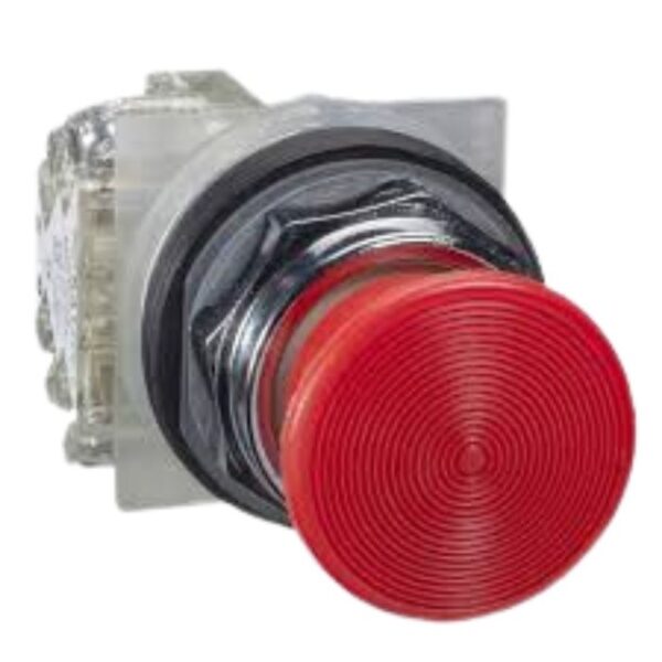 Botão 9001Kr24Rh13 (Xb3Bc412) 30Mm Soco 1Naf Vm Schneider