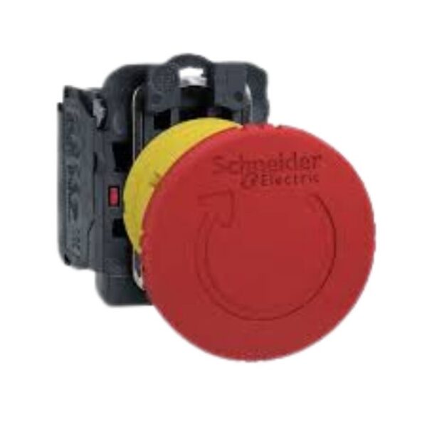 Botão Xb5As8442 22Mm 1Nf Soco Girat Vm Schneider