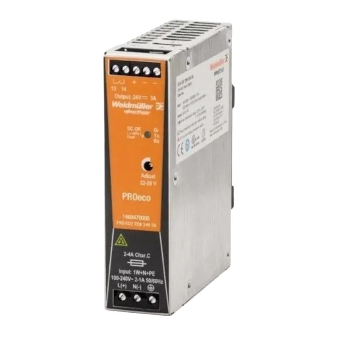 Fonte Alimentação Monof 146947.0000 72W 24V 3A Conexel