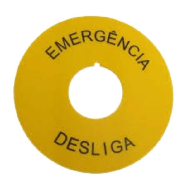 Plaqueta Identificação Zn223/90 (C/Gravaçao) Ace