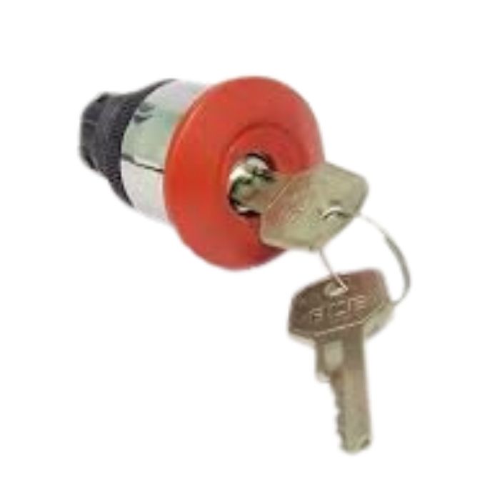 Botão F2 36/03 22Mm C/Chave Cogum Vm Ace