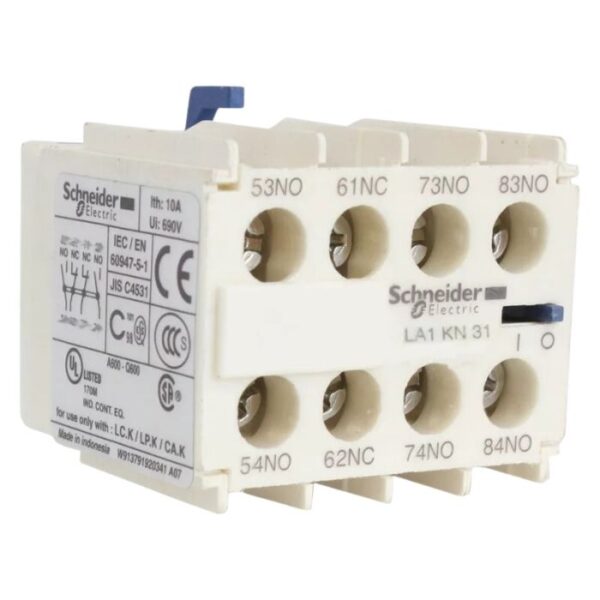 Bloco De Contato La1Kn31 3Na+1Nf Schneider